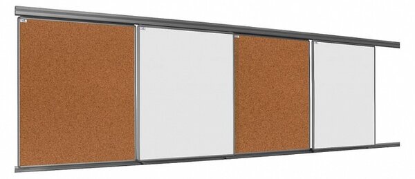 Nástěnka pro lištový systém KOREK 120x120 LS