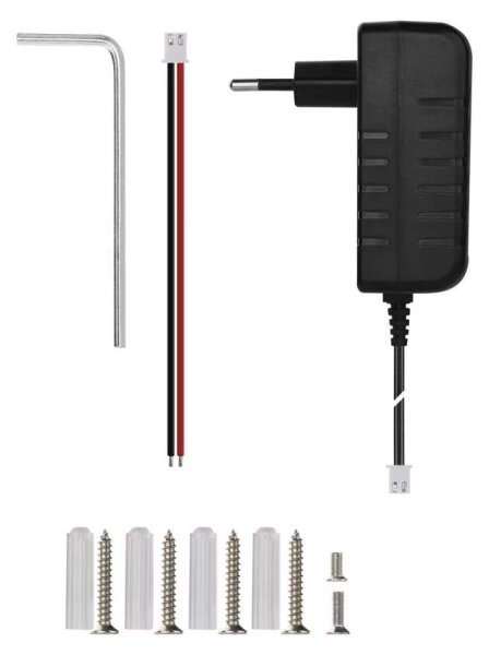 Bezdrátový videozvonek se senzorem pohybu GoSmart 12V 3xAA IP44 Wi-Fi Tuya