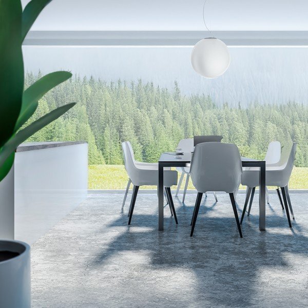 LUNEA 40 závěsná triplex opálové sklo 230V E27 70W - RED - DESIGN RENDL