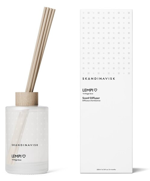 Vonný difuzér LEMPI wooden 200 ml Skandinavisk