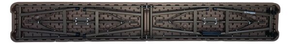 TENTino Plastová skládací lavice RATTAN 180 cm