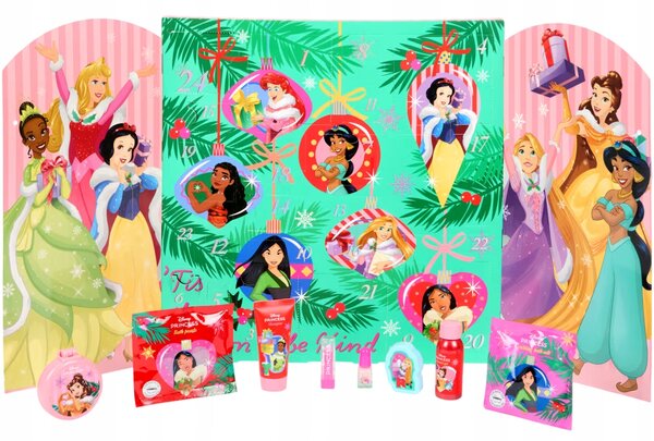 Adventní kalendář s kosmetikou Cardsplitter Disney Princess