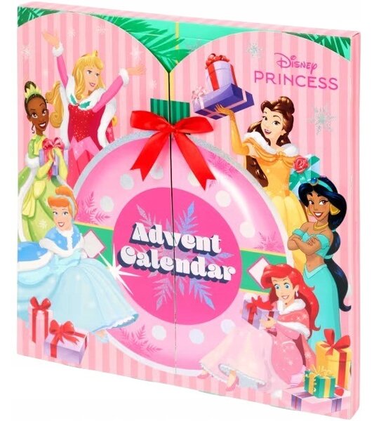 Adventní kalendář s kosmetikou Cardsplitter Disney Princess