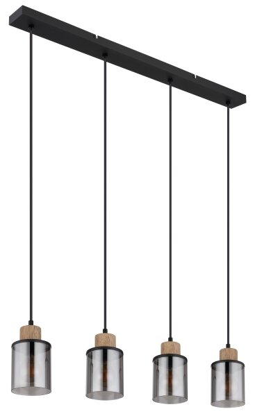 Globo 15707-4H - Lustr na lanku REID 4xE27/15W/230V