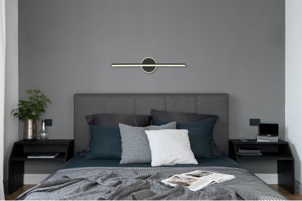 Globo 41924S - LED Koupelnové osvětlení zrcadla PEPE LED/10W/230V IP44 černá
