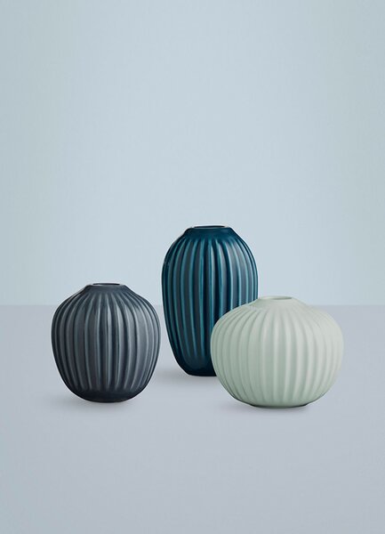 Vázy Hammershoi Green Mini - set 3 ks Kähler