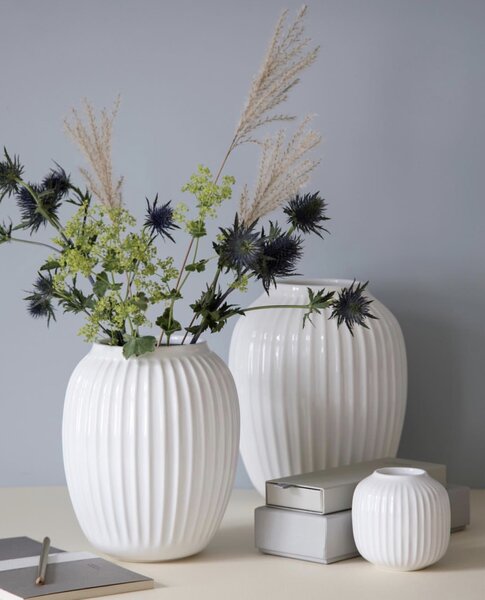 Váza Hammershoi White 13 cm Kähler