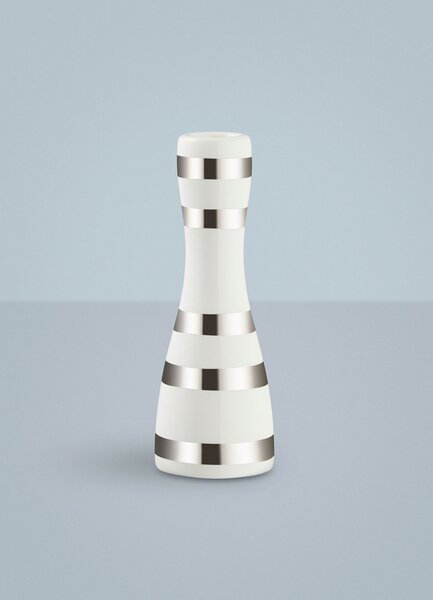 Keramický svícen Omaggio Silver 16 cm Kähler
