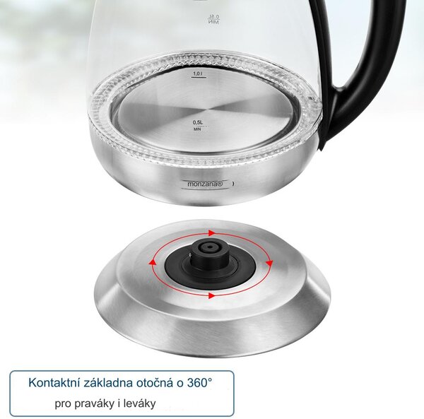 Deuba Rychlovarná konvice 1,7L