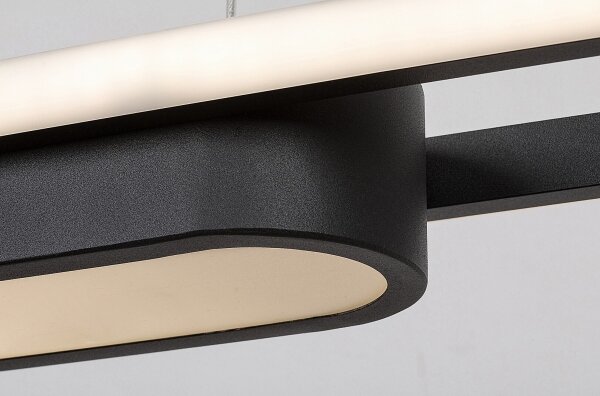 Rabalux 72030 - LED Lustr na lanku CONTESSA LED/48W/230V 4000K černá