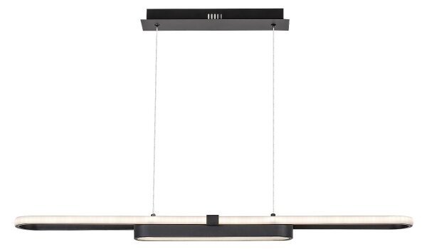 Rabalux 72030 - LED Lustr na lanku CONTESSA LED/48W/230V 4000K černá