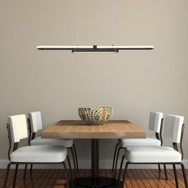 Rabalux 72030 - LED Lustr na lanku CONTESSA LED/48W/230V 4000K černá