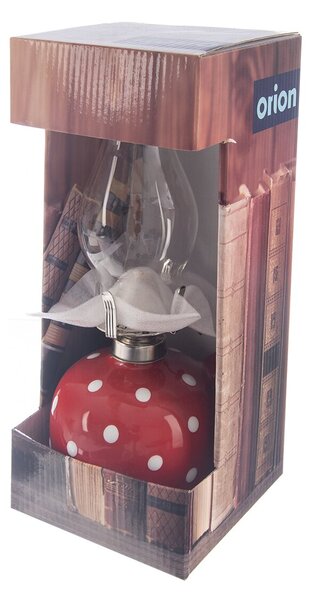 Petrolejová lampa TEČKA