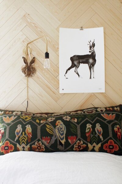 Teemu Järvi Plakát s motivem srnce Roe Deer 50x70