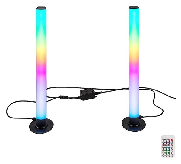 Rabalux 76014 - SADA 2x LED RGB Stmívatelná stolní lampa PACO LED/5W/5V