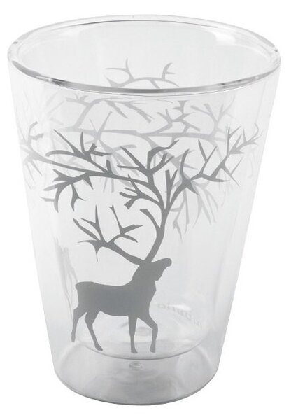 Set dvoustěnných sklenic Reindeer, 2 ks Muurla