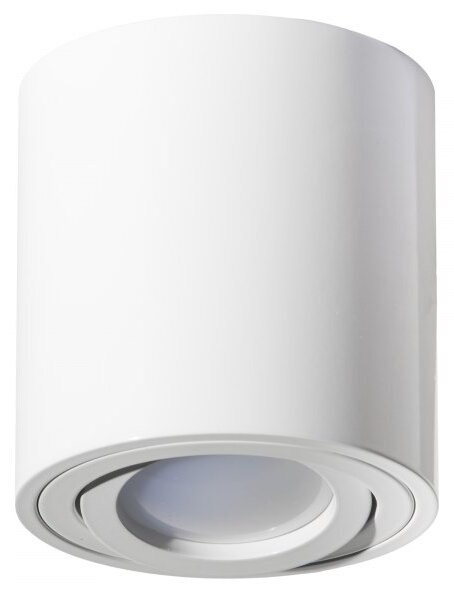 KOBI Podhledové bodové svítidlo B7092 výklopné, kruhové - bílá + patice GU10