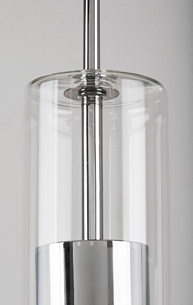 Rabalux 72046 - Lustr na lanku KALEVI 1xGU10/50W/230V čirá/chrom