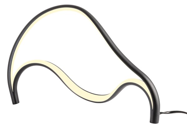 Redo Designová stolní lampa TEMPEST, 12W, š. 400 mm Barva: Černá