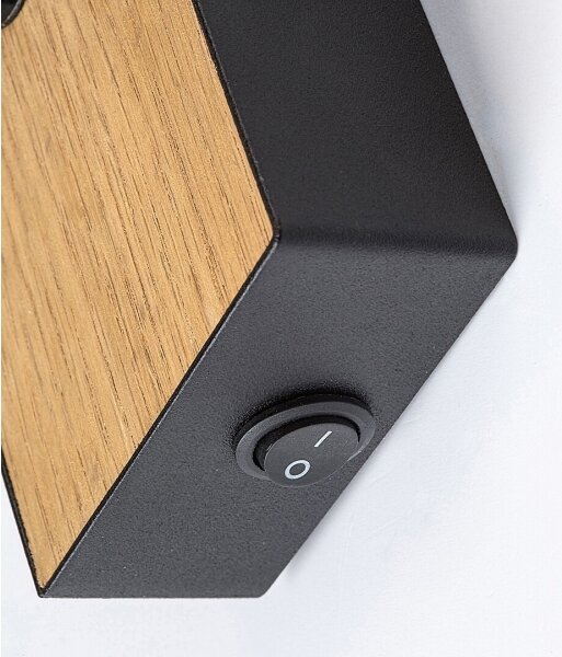 Rabalux 71151 - Nástěnné bodové svítidlo METTA 1xE14/40W/230V dub