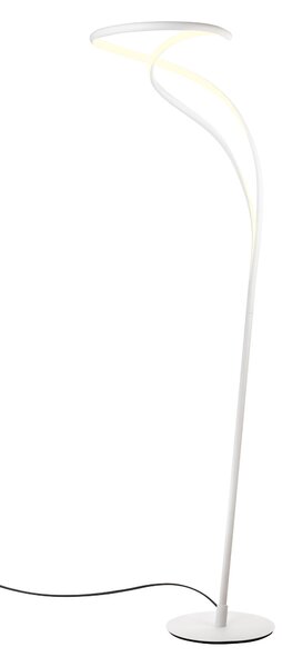 Redo Stojací LED lampa TEMPEST, 30W, v. 160 cm Barva: Černá