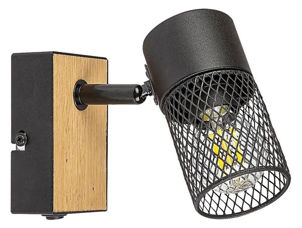 Rabalux 71151 - Nástěnné bodové svítidlo METTA 1xE14/40W/230V dub