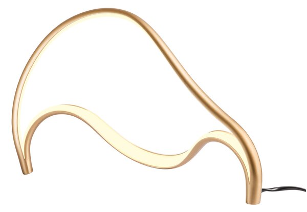 Redo Designová stolní lampa TEMPEST, 12W, š. 400 mm Barva: Černá
