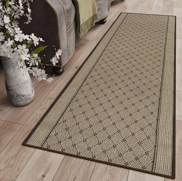 Makro Abra Běhoun venkovní Sisal CORDA 1017 1 424 béžový hnědý Šíře: 70 cm