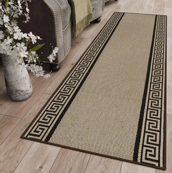 Makro Abra Běhoun venkovní Sisal CORDA 1016 1 424 béžový hnědý Šíře: 70 cm