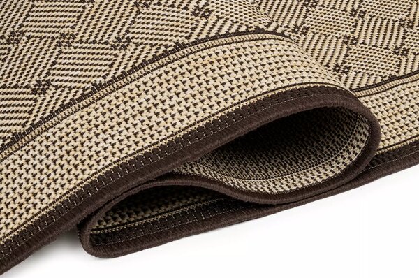 Makro Abra Běhoun venkovní Sisal CORDA 1017 1 424 béžový hnědý Šíře: 70 cm