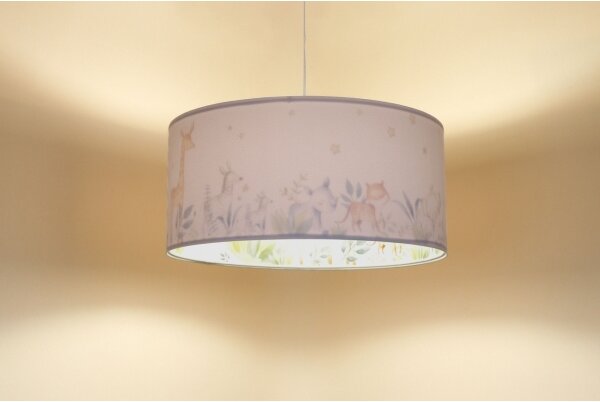 Dětský lustr na lanku SWEET DREAMS 1xE27/60W/230V pr. 30 cm