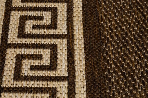 Makro Abra Běhoun venkovní Sisal CORDA 1016 1 333 hnědý béžový Šíře: 70 cm