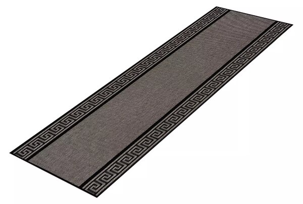 Makro Abra Běhoun venkovní Sisal CORDA 1016 1 515 černý krémový Šíře: 70 cm