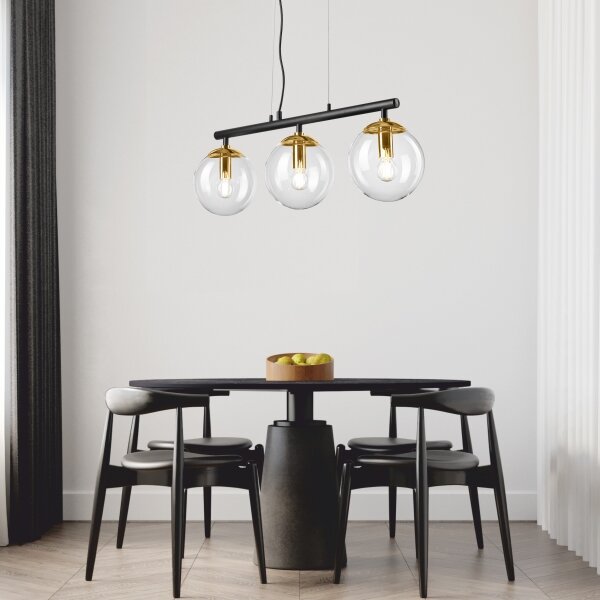 Lustr na lanku ELOISE 3xE14/15W/230V
