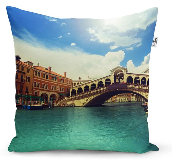 Sablio Polštář Ponte di Rialto - 40x40 cm