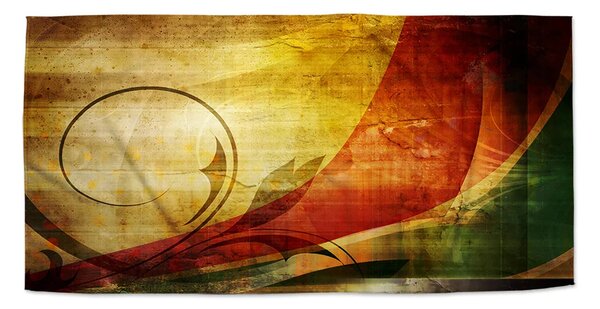 Sablio Ručník Retro motiv - 30x50 cm
