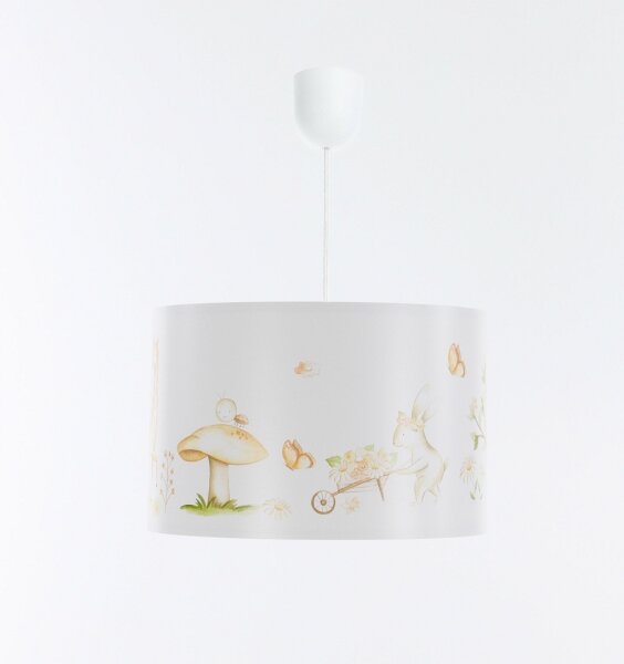 Dětský lustr na lanku SWEET DREAMS 1xE27/60W/230V pr. 30 cm