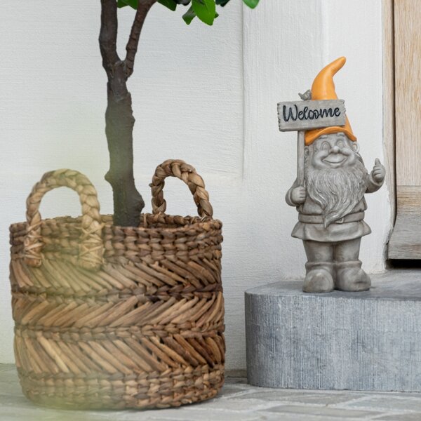 Set tří úložných košů z přírodních vláken J-Line Somy 28/33/37 cm