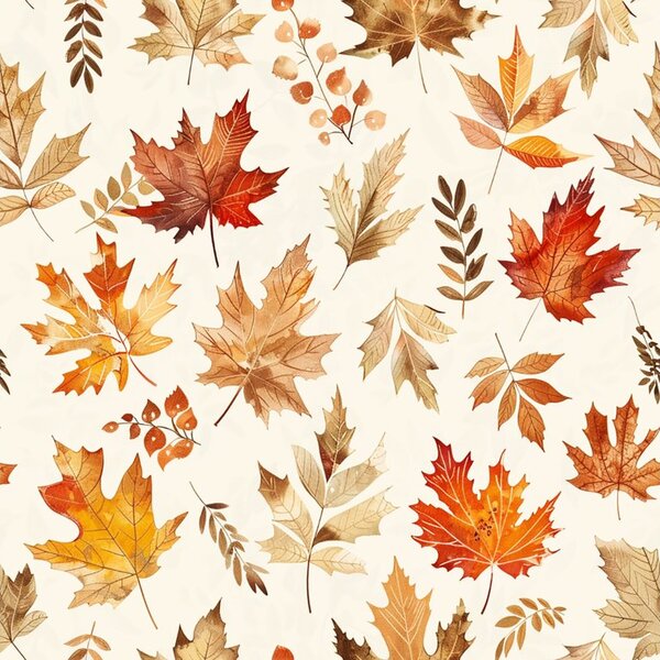 Flanelové povlečení LEAVES & PUMPKINS barevné Rozměr povlečení: 70 x 90 cm | 140 x 200 cm