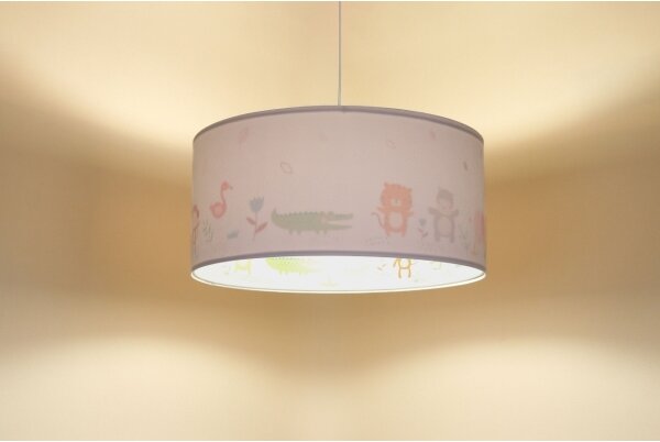 Dětský lustr na lanku SWEET DREAMS 1xE27/60W/230V pr. 30 cm