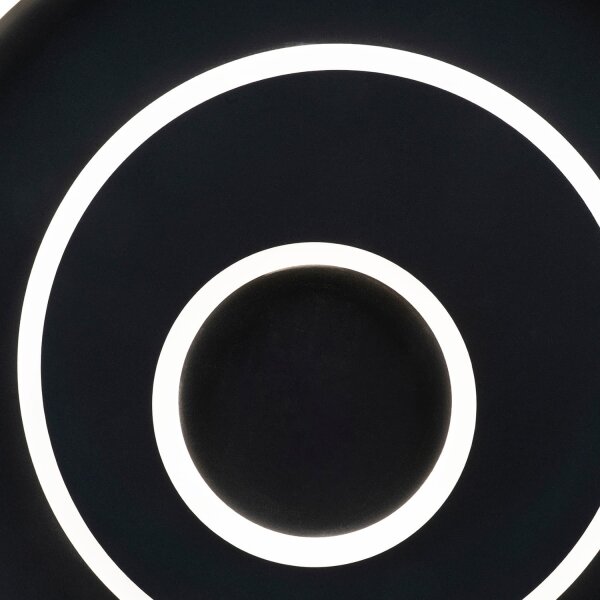 BRILAGI - LED Stm stropní svítidlo IRIS LED/83W/230V 46x50 cm černá + DO