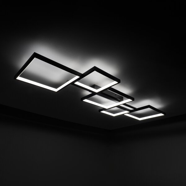 BRILAGI - LED Stropní svítidlo SHIFT LED/42W/230V 4000K 47,5x122 cm černá