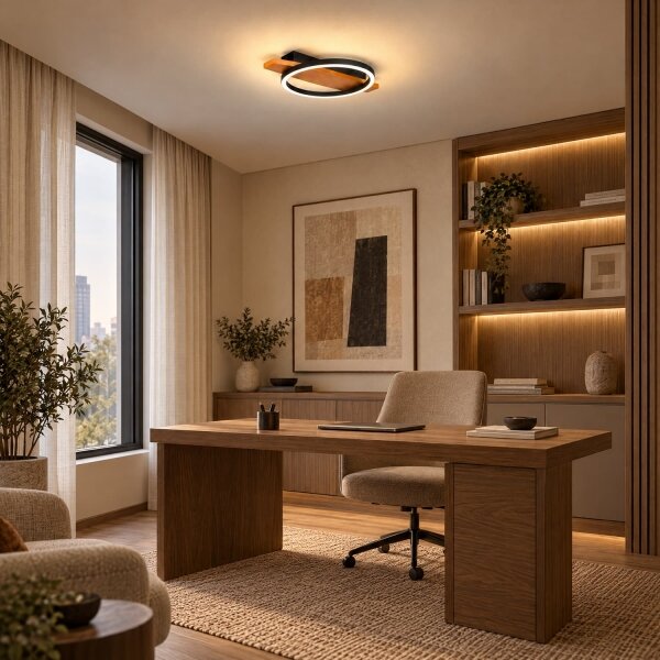 BRILAGI - LED Stropní svítidlo PLANK LED/16W/230V 4000K 30x40 cm dřevo