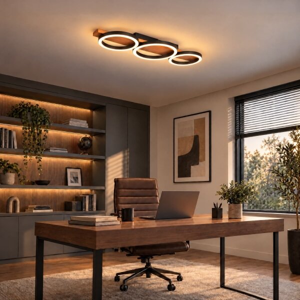 BRILAGI - LED Stropní svítidlo PLANK LED/28W/230V 4000K 25x70 cm dřevo