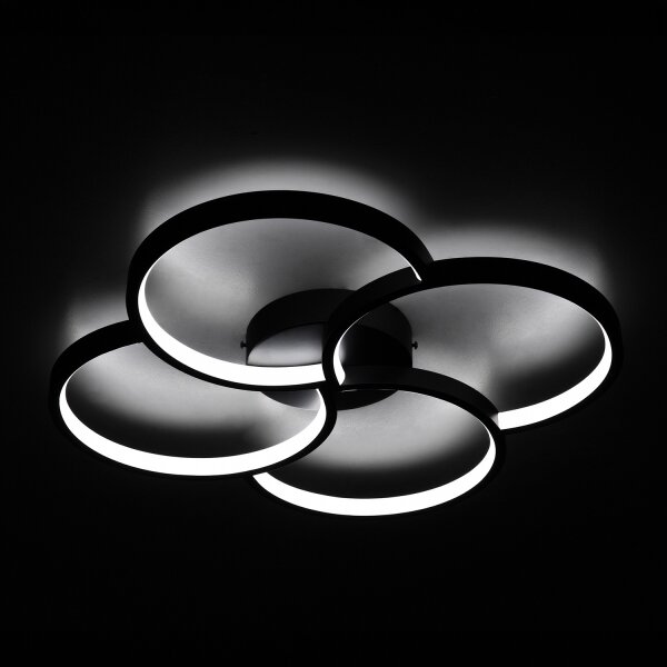 BRILAGI - LED Stropní svítidlo VELO LED/42W/230V 4000K pr. 52 cm černá