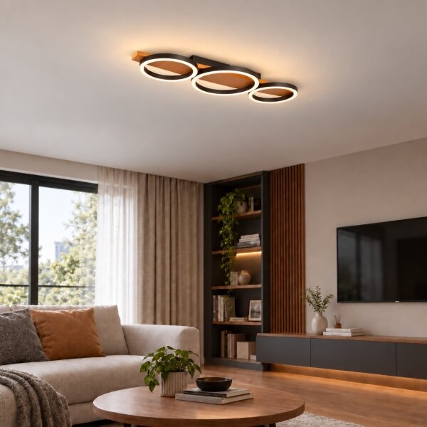 BRILAGI - LED Stropní svítidlo PLANK LED/28W/230V 4000K 25x70 cm dřevo