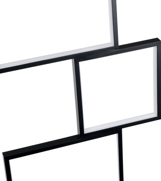 BRILAGI - LED Stojací lampa SHIFT LED/36W/230V 4000K 123 cm černá