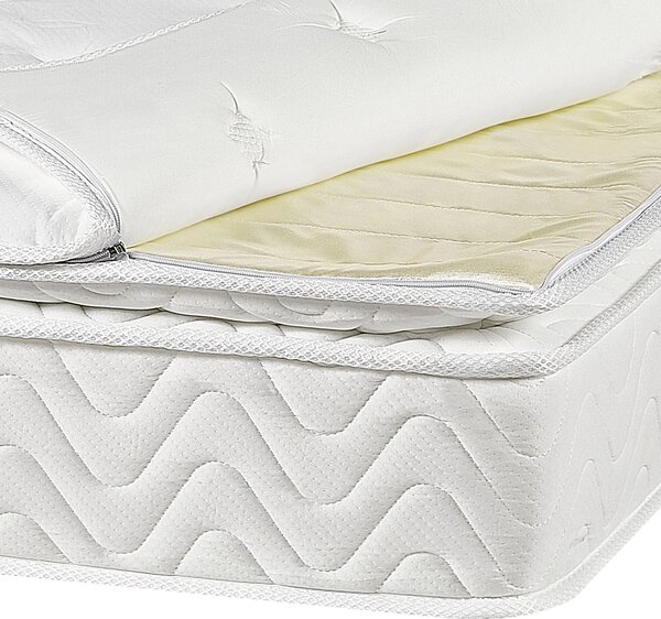 Matrace s paměťovou pěnou a taštičkovými pružinami LUXUS H2/3 středně tvrdá 90 x 200 cm