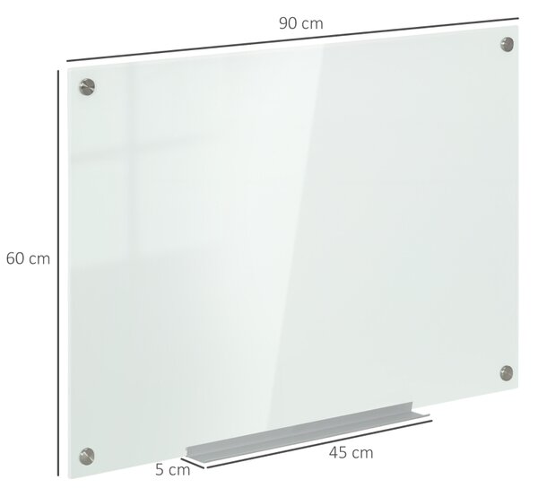 Tabule popisovací magnetická skleněná 90 x 60 cm 911-015V01WT
