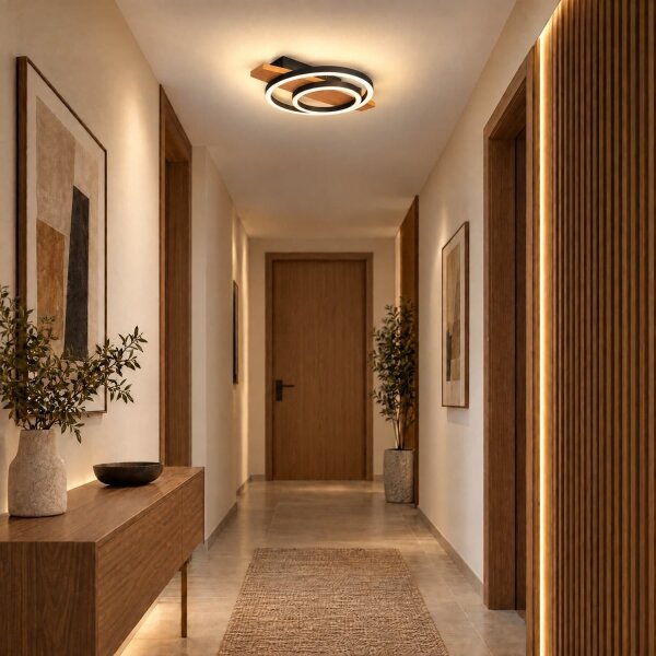 BRILAGI - LED Stropní svítidlo PLANK LED/28W/230V 4000K 30x40 cm dřevo